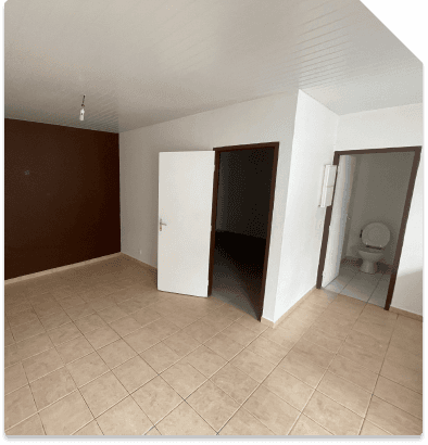 photo du résultat final du T2 construit sur saint laurent du maroni